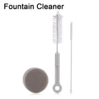Snouto® Fountain Cleaning Kit — 3-Piece Brush Set for Pet Water Fountains